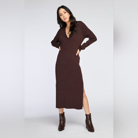 Gentle Fawn Penny Sweater Dress Espresso Medium BNWT - Picture 5 of 11